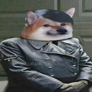 😐-Slav Cheems | @HolyPulpFiction, Telegram Sticker