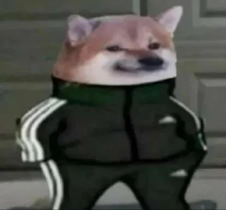 😐-Slav Cheems | @HolyPulpFiction, Telegram Sticker