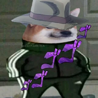 😐-Slav Cheems | @HolyPulpFiction, Telegram Sticker