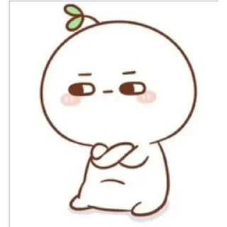 😔-Cutie, Telegram Sticker