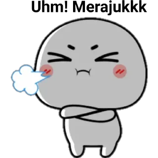 😔-Cutie, Telegram Sticker