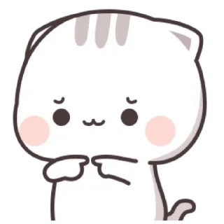 👉-Cutie, Telegram Sticker