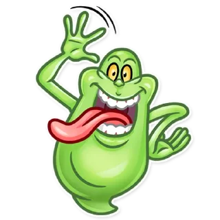 👋-Slimer, Telegram Sticker