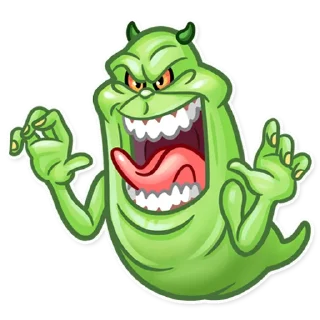 😈-Slimer, Telegram Sticker
