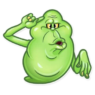 🤪-Slimer, Telegram Sticker