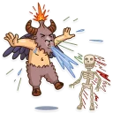 🤒-Sly Baphomet, Telegram Sticker
