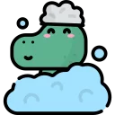 🌊-Little Dinosaur, Telegram Sticker
