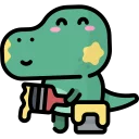 🦕-Little Dinosaur, Telegram Sticker