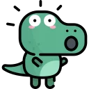 🦕-Little Dinosaur, Telegram Sticker