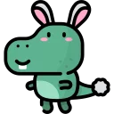 🦕-Little Dinosaur, Telegram Sticker