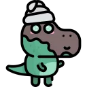 🦖-Little Dinosaur, Telegram Sticker