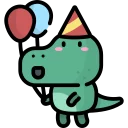 🦕-Little Dinosaur, Telegram Sticker