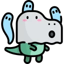 🦕-Little Dinosaur, Telegram Sticker