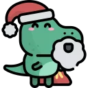 👌-Little Dinosaur, Telegram Sticker