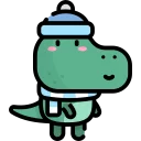 🦕-Little Dinosaur, Telegram Sticker