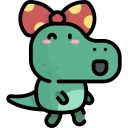 🦕-Little Dinosaur, Telegram Sticker