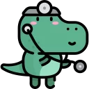 🦕-Little Dinosaur, Telegram Sticker