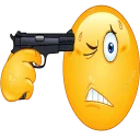 🔫-Emoji, Telegram Sticker