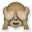 🙈-Emoji, Telegram Sticker