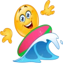 🏊-Emoji, Telegram Sticker