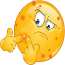 😣-Emoji, Telegram Sticker
