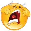 😭-Emoji, Telegram Sticker