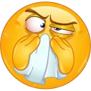 😨-Emoji, Telegram Sticker