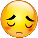 😔-Emoji, Telegram Sticker