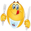 😋-Emoji, Telegram Sticker