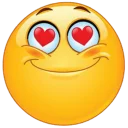 😍-Emoji, Telegram Sticker