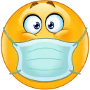 😷-Emoji, Telegram Sticker