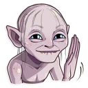 👋-Gollum, Telegram Sticker