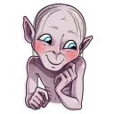 ☺️-Gollum, Telegram Sticker