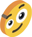 😜-3D Smile, Telegram Sticker