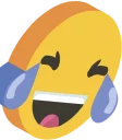 😂-3D Smile, Telegram Sticker