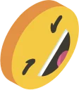 😊-3D Smile, Telegram Sticker