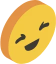 😛-3D Smile, Telegram Sticker