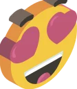 😍-3D Smile, Telegram Sticker