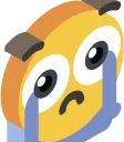 😭-3D Smile, Telegram Sticker