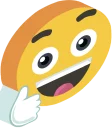 😊-3D Smile, Telegram Sticker