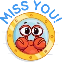 ☺️-Grab this Crab, Telegram Sticker