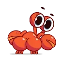 🍑-Grab this Crab, Telegram Sticker