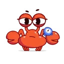 😠-Grab this Crab, Telegram Sticker