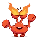 😈-Grab this Crab, Telegram Sticker