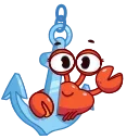 👋-Grab this Crab, Telegram Sticker