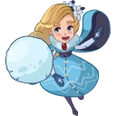 ⛄-Snegurochka, Telegram Sticker