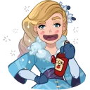 🍶-Snegurochka, Telegram Sticker