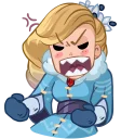 😡-Snegurochka, Telegram Sticker