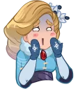 😱-Snegurochka, Telegram Sticker