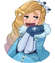 😉-Snegurochka, Telegram Sticker